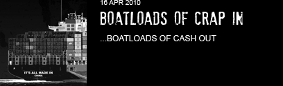 boatloads of crap
